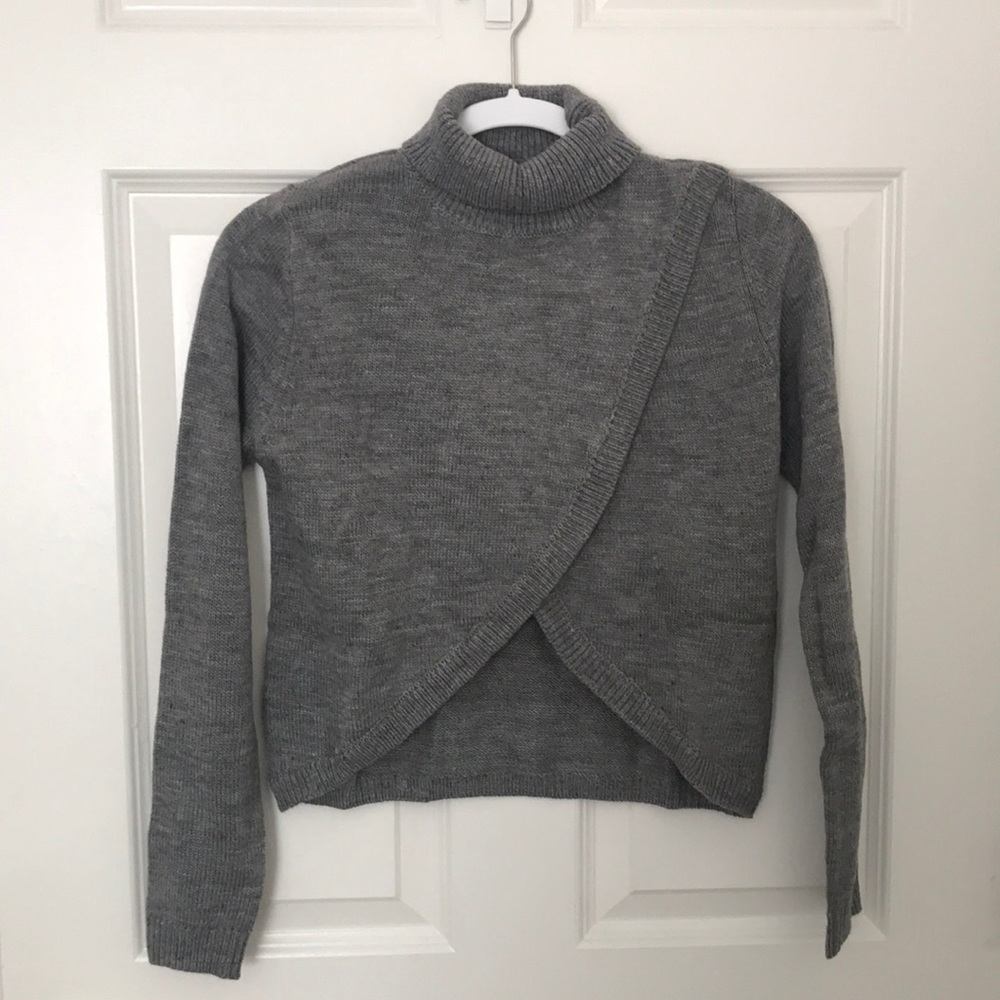 SHEIN Cropped Turtleneck